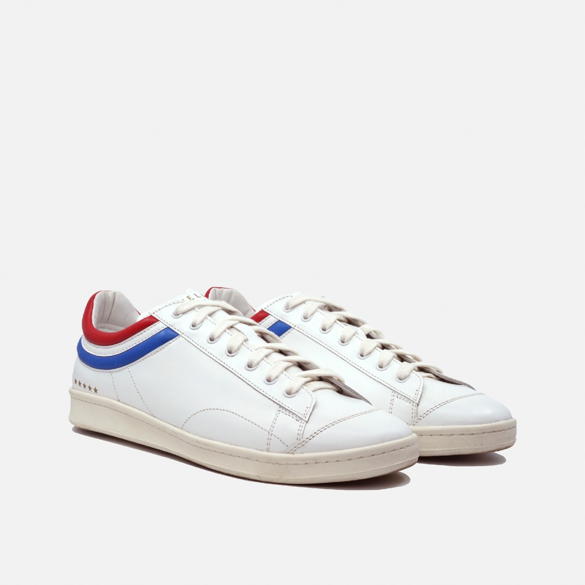 TH001-01-103 Helms Paris Sneakers Thunderbirds White Red / French Blue