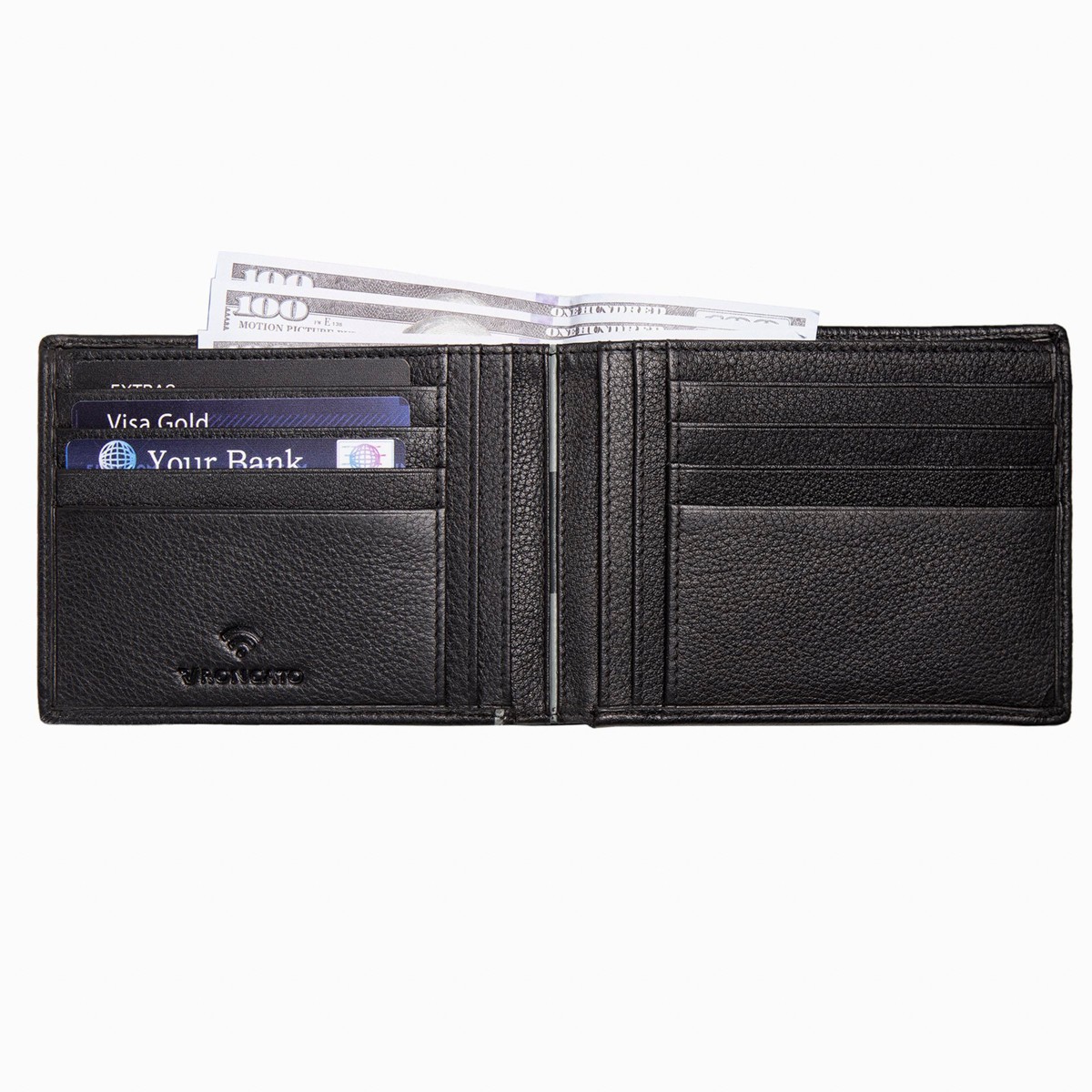 41263201 Roncato MEN'S WALLET Boston Wallet NERO