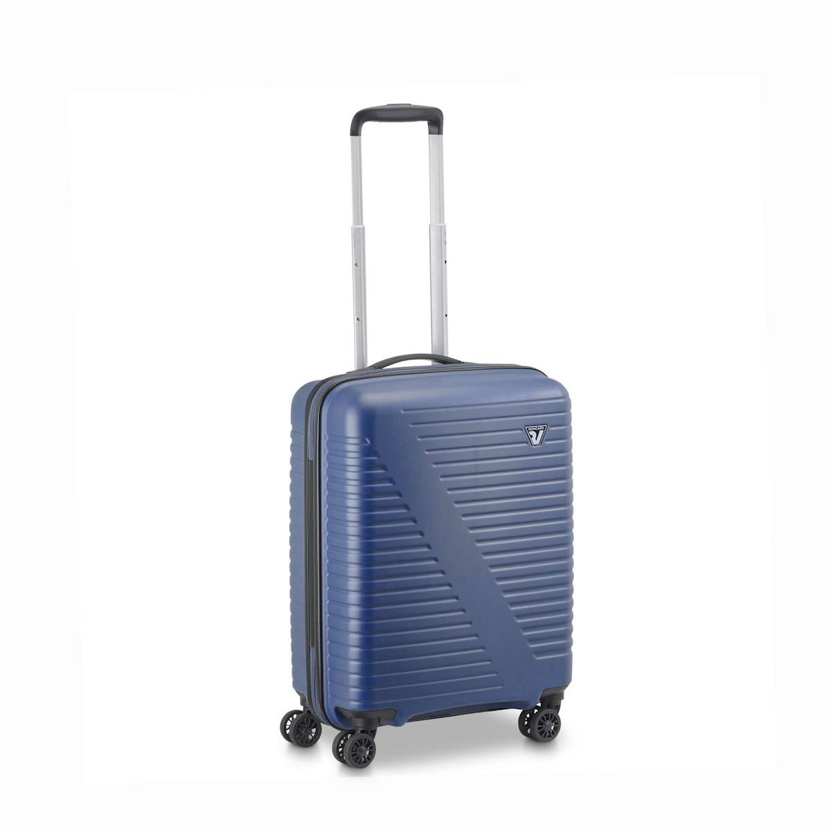 Unisex Valiz 41304323 Roncato Sunlite Trolley Cabına 4R Blu notte