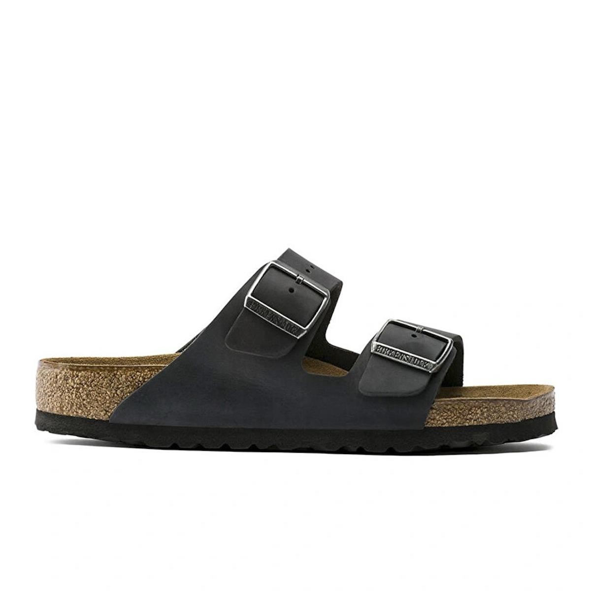 Kadın Terlik 752483 Birkenstock ARIZONA NU OILED SFB BLACK