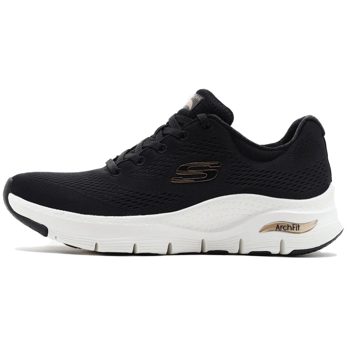 Kadın Sneaker ( Günlük) 149057TK BKRG Skechers ARCH FIT Black - Pink Gold