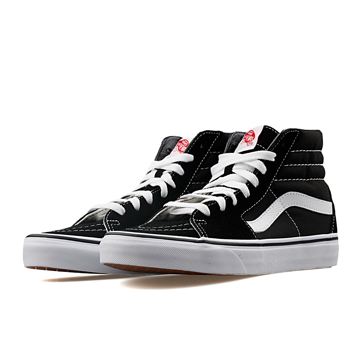 Erkek Bot VN000D5IB8C1 UA VANS SK8-Hi Black-Black-White