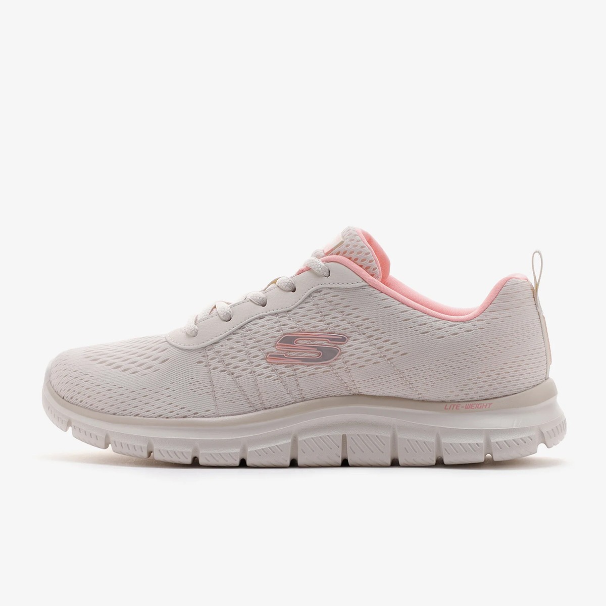 150141TK NTPK Skechers TRACK - NEW STAPLE Natural/Pink