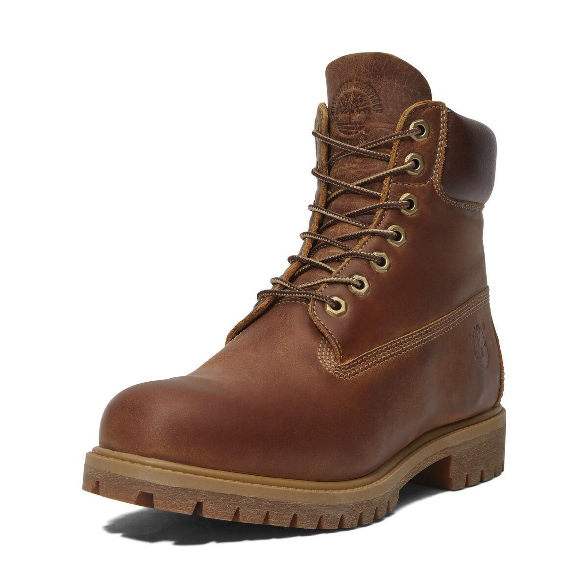 Erkek Bot (Outdoor) TB 1270942141 Timberland Premium 6 INCH LACE UP WATERP Brown