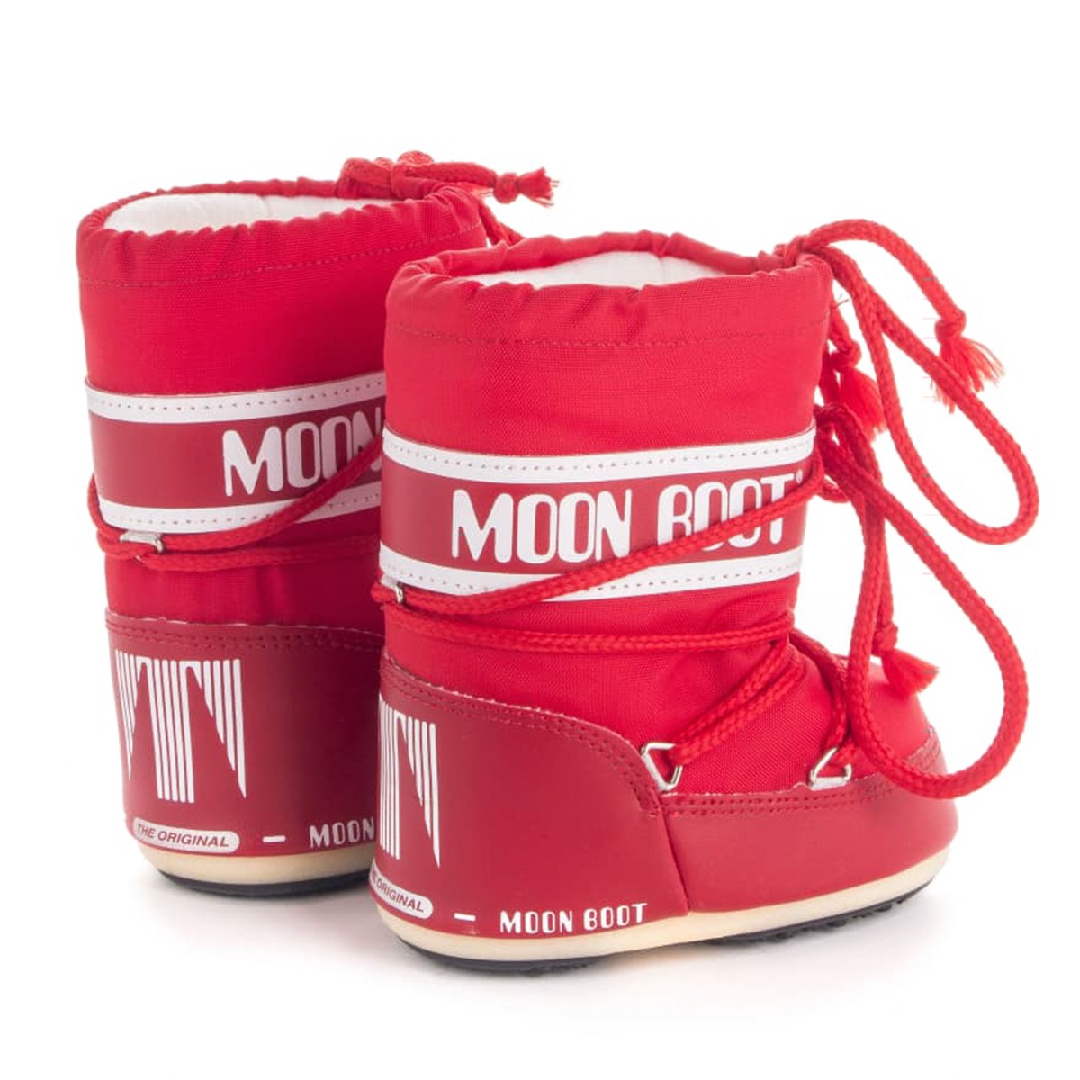 80D1400430-D001 Moon Boot Mini Nylon Red 19-22