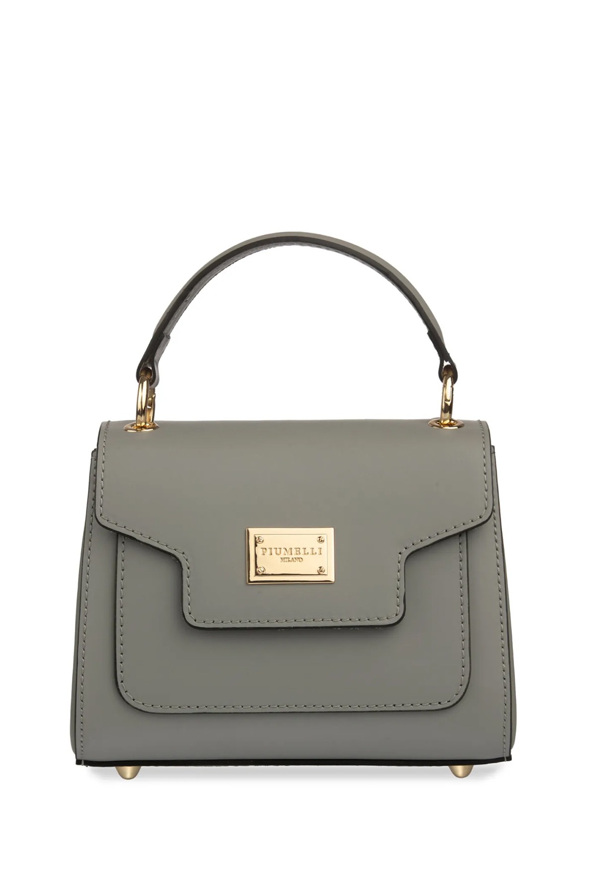 CYCLAMEN Piumelli Milano Bag  L316 Dark Grey