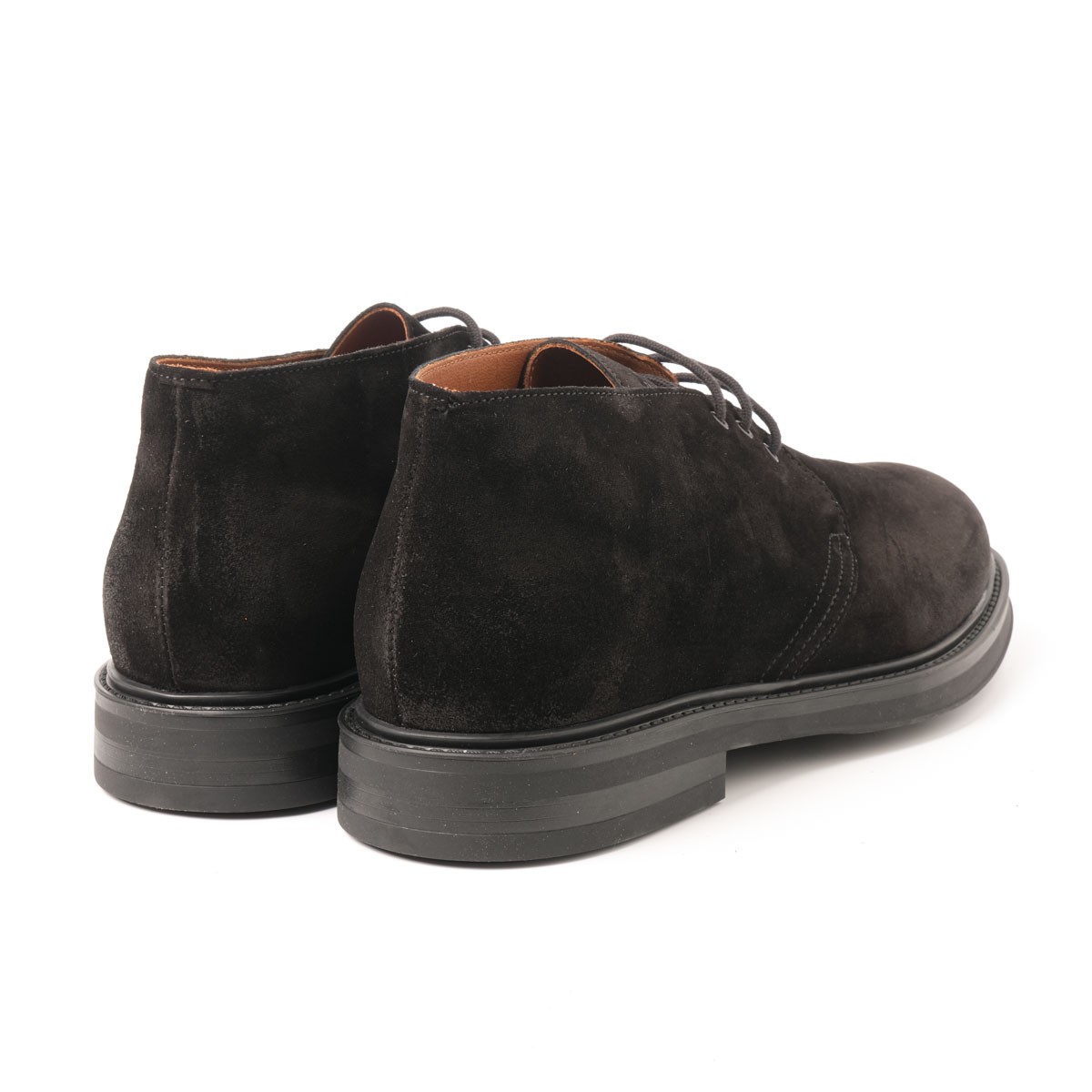 73A2 Frau WAXY Desert Boot Nero (Black)