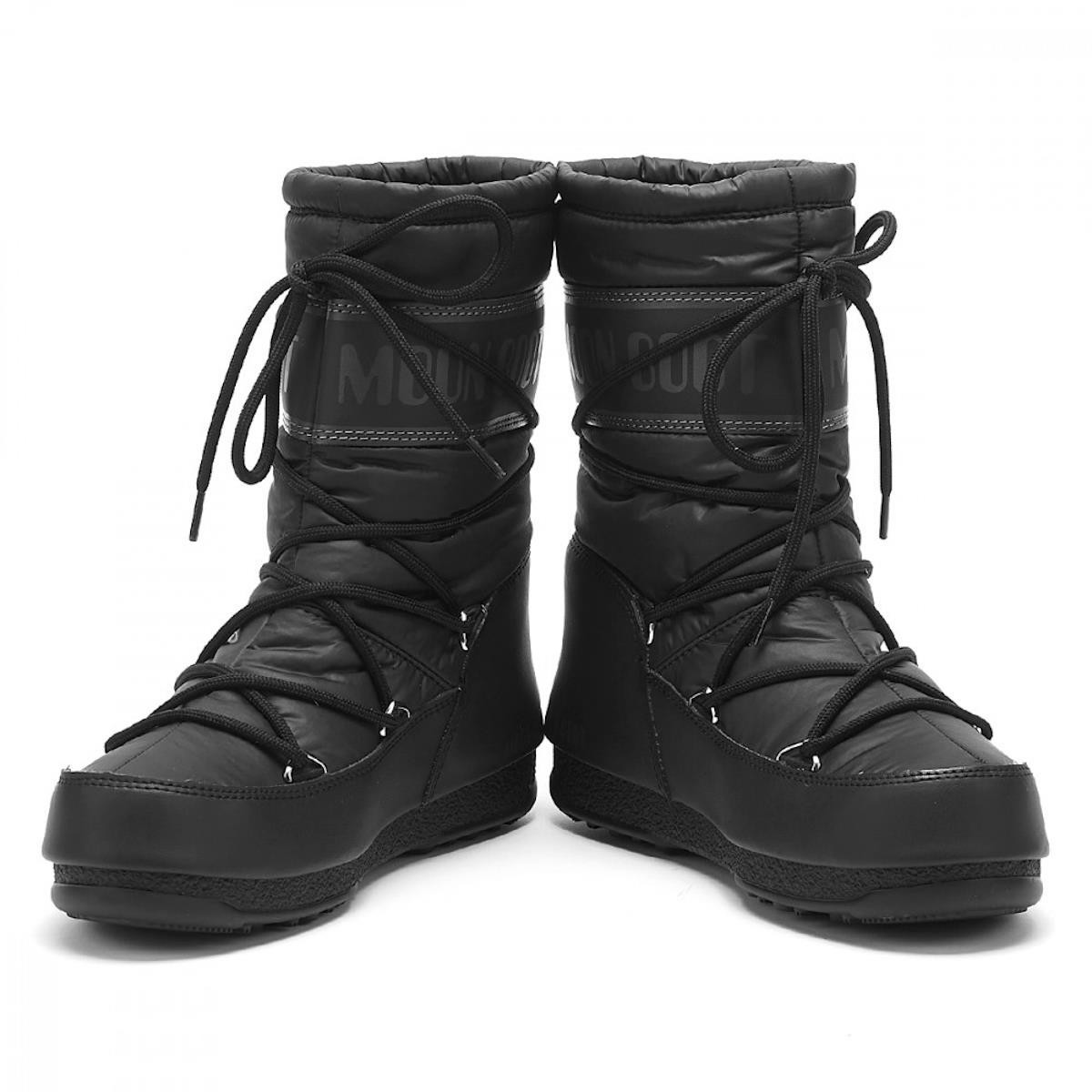 Kadın Bot 24009200-001 Moon Boot Mid Nylon WP Black