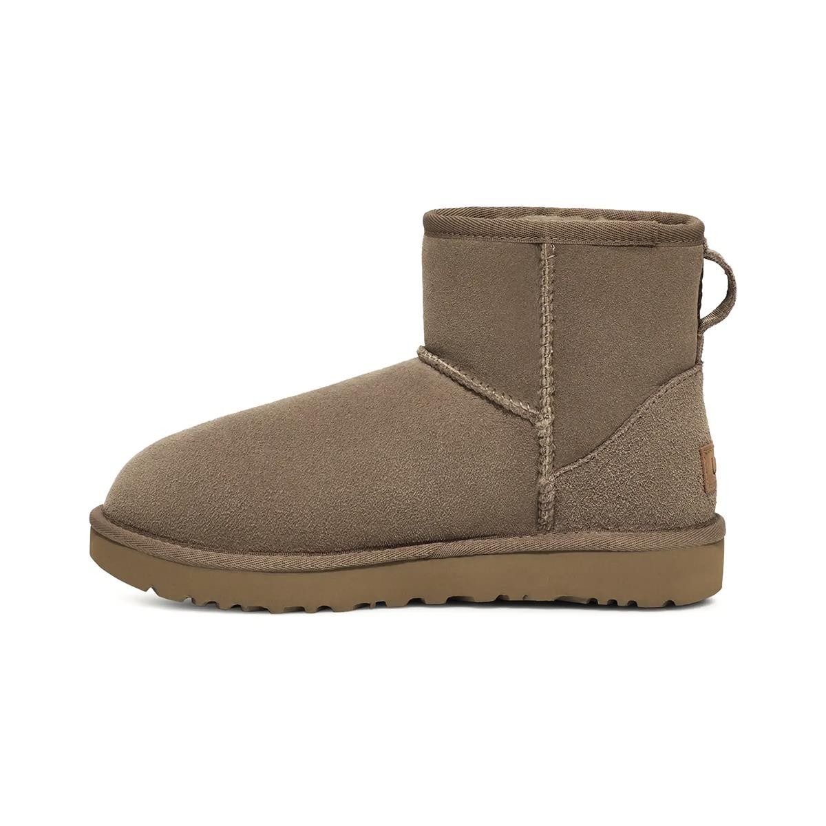 Kadın Bot 1016222 UGG W W CLASSIC MINI II ANTILOPE (KOYU NATUREL)