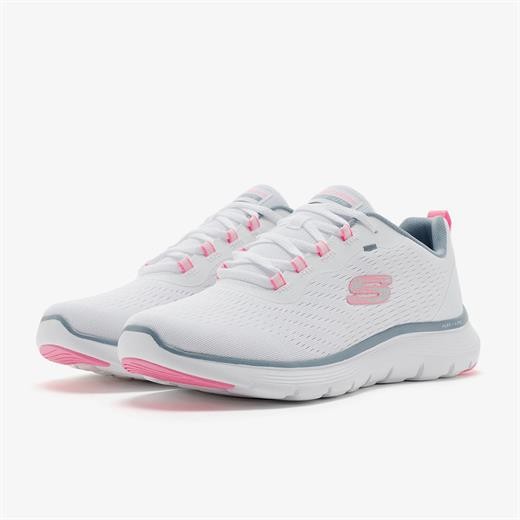 Kadın Sneaker ( Günlük) 150201 WPKB Skechers FLEX APPEAL 5.0 White-Pink-Blue