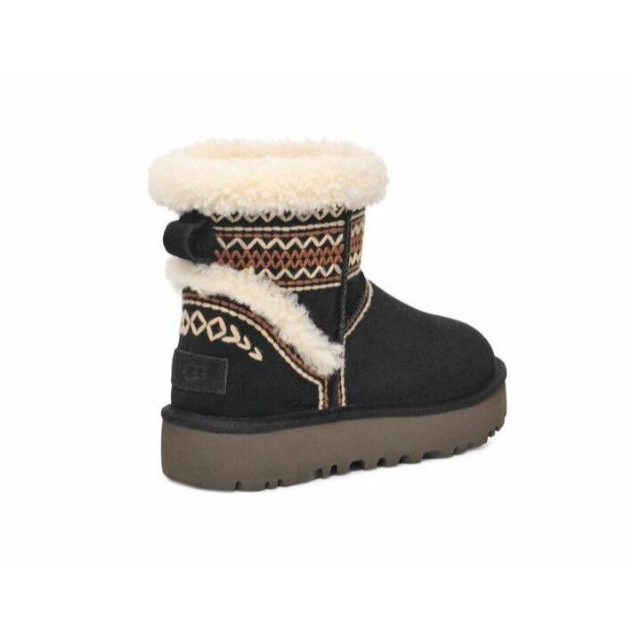 1158281 UGG W CLASSIC MINI ATHERSON BLACK (SIYAH)