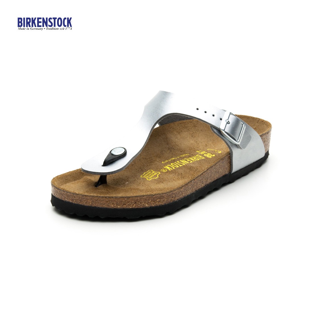 Kadın Terlik 043851 BIRKENSTOCK NOS GIZEH BF SILVER