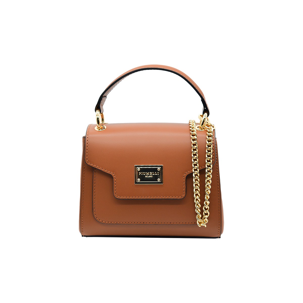 CYCLAMEN Piumelli Milano Bag L128 Tobacco