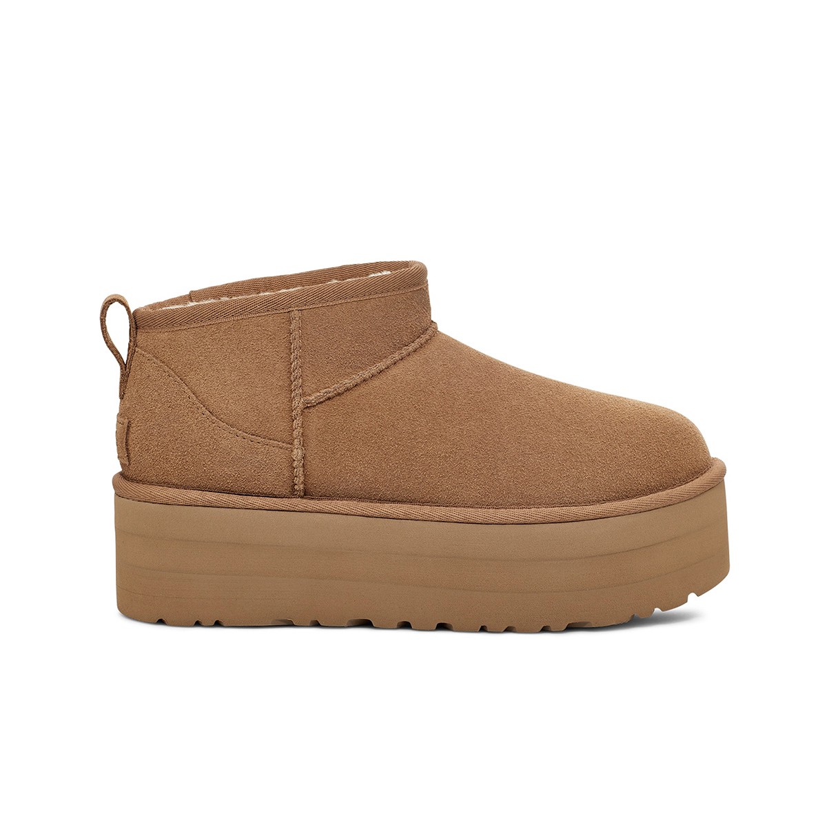 1135092 UGG W CLASSIC ULTRA MINI PLATFORM CHESTNUT (TABA)