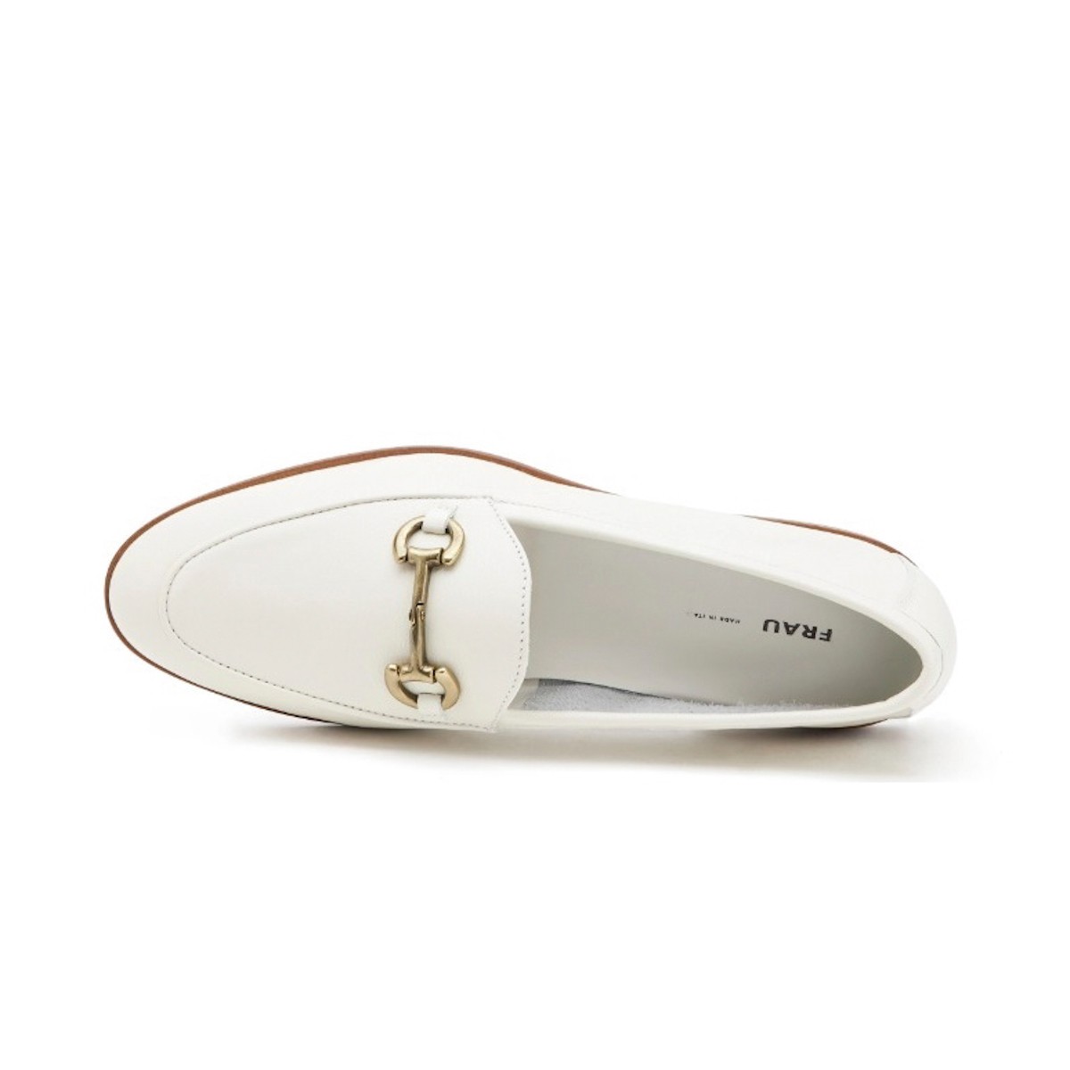 Kadın Oxford ( Klasik) 94P4 Frau MOUSSE Leather OffWhite