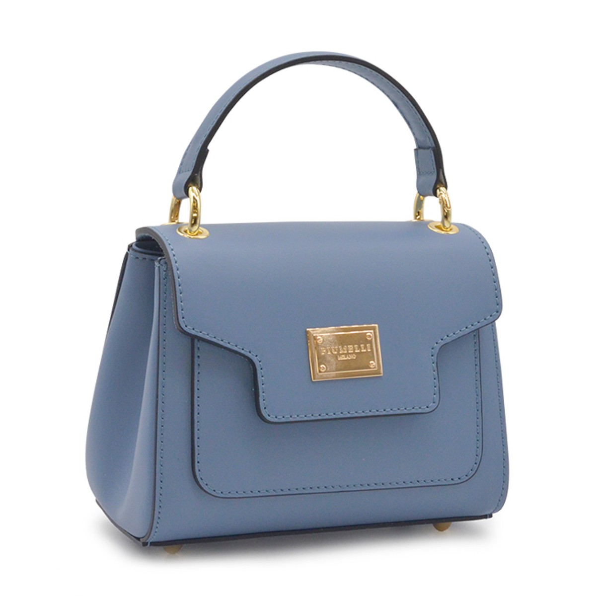 CYCLAMEN Piumelli Milano Bag L841 Denim Blue