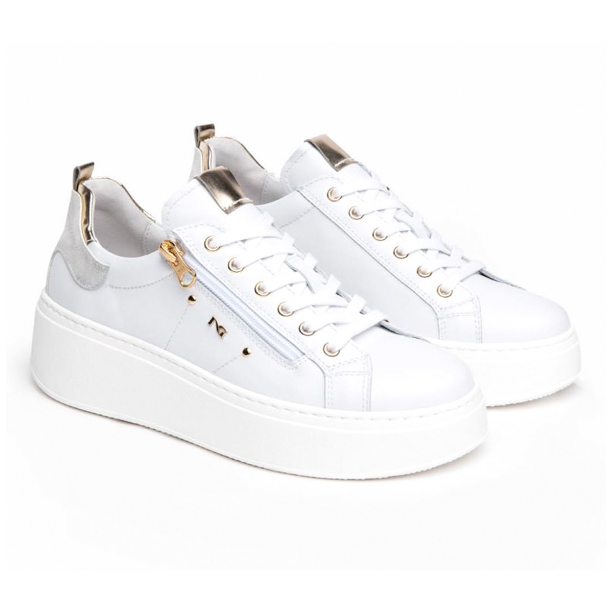 Kadın Sneaker ( Günlük) E218222D 707 NeroGiardini Scarpa Donna  Bianco