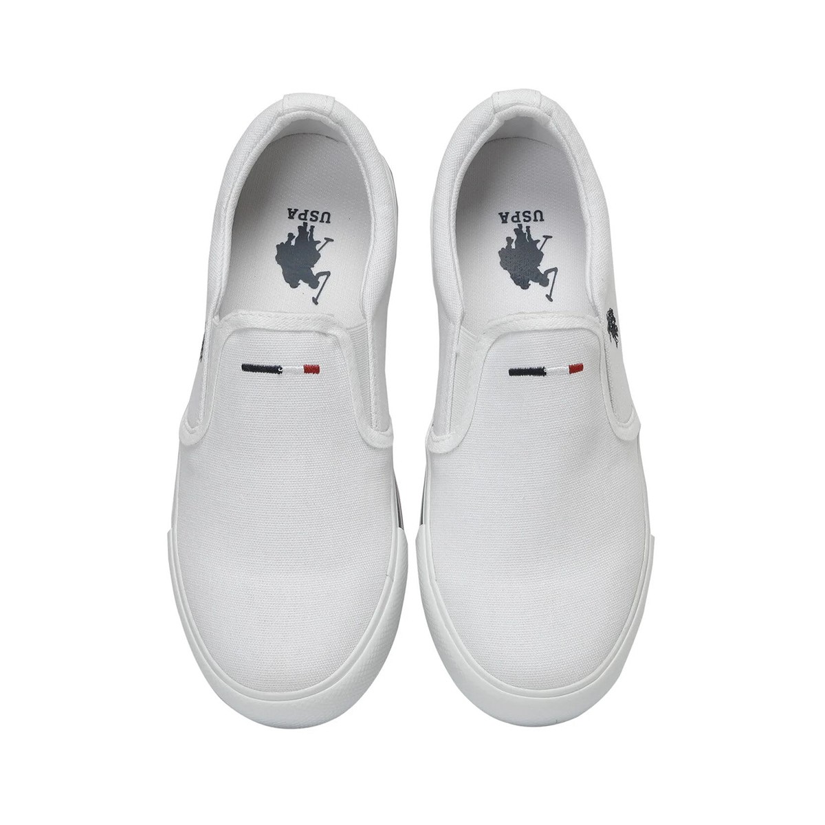 Erkek Sneaker ( Günlük) 101336514 U.S. POLO 3M PESAH 3FX,BEYAZ