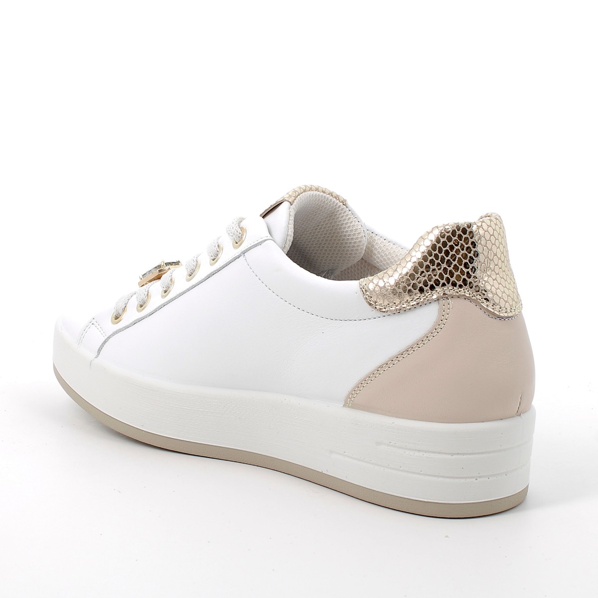 Kadın Sneaker ( Günlük) 5657211 DAL56572 IGI&Co NAPPA SOFT BIANCO-NATURALE