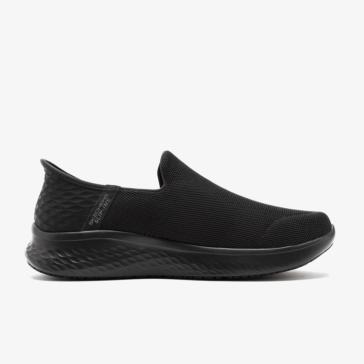 Erkek Sneaker ( Günlük) 200281 BLK SKECH-LITE PRO SR - PHAVEX Black Knit Mesh- Charcoal Trim