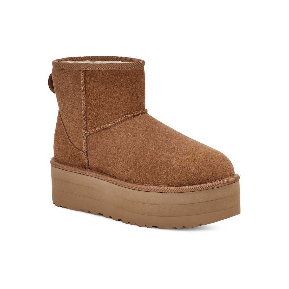 Kadın Bot 1134991 UGG W CLASSIC MINI PLATFORM CHESTNUT (TABA)