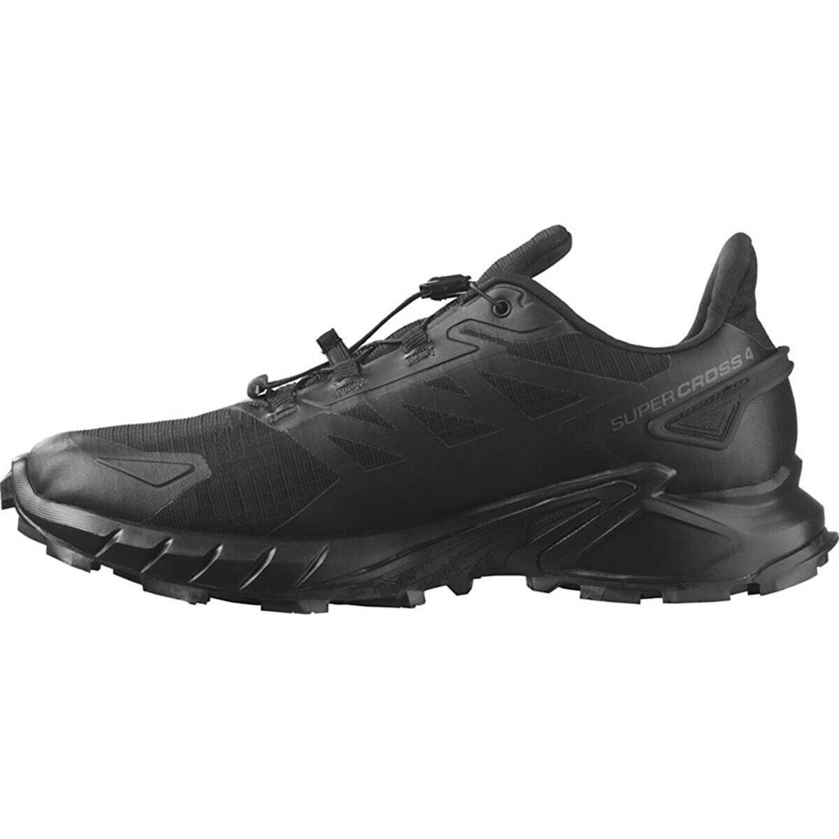 Erkek Sneaker ( Günlük) L41731600 SALOMON SUPERCROSS 4 GTX Black-Black-Black