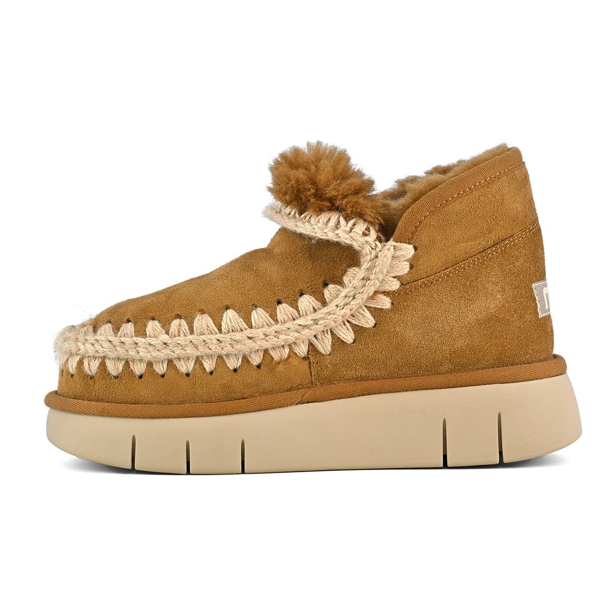 MU.FW531009A COG Mou Eskimo Bounce sneaker Cognac