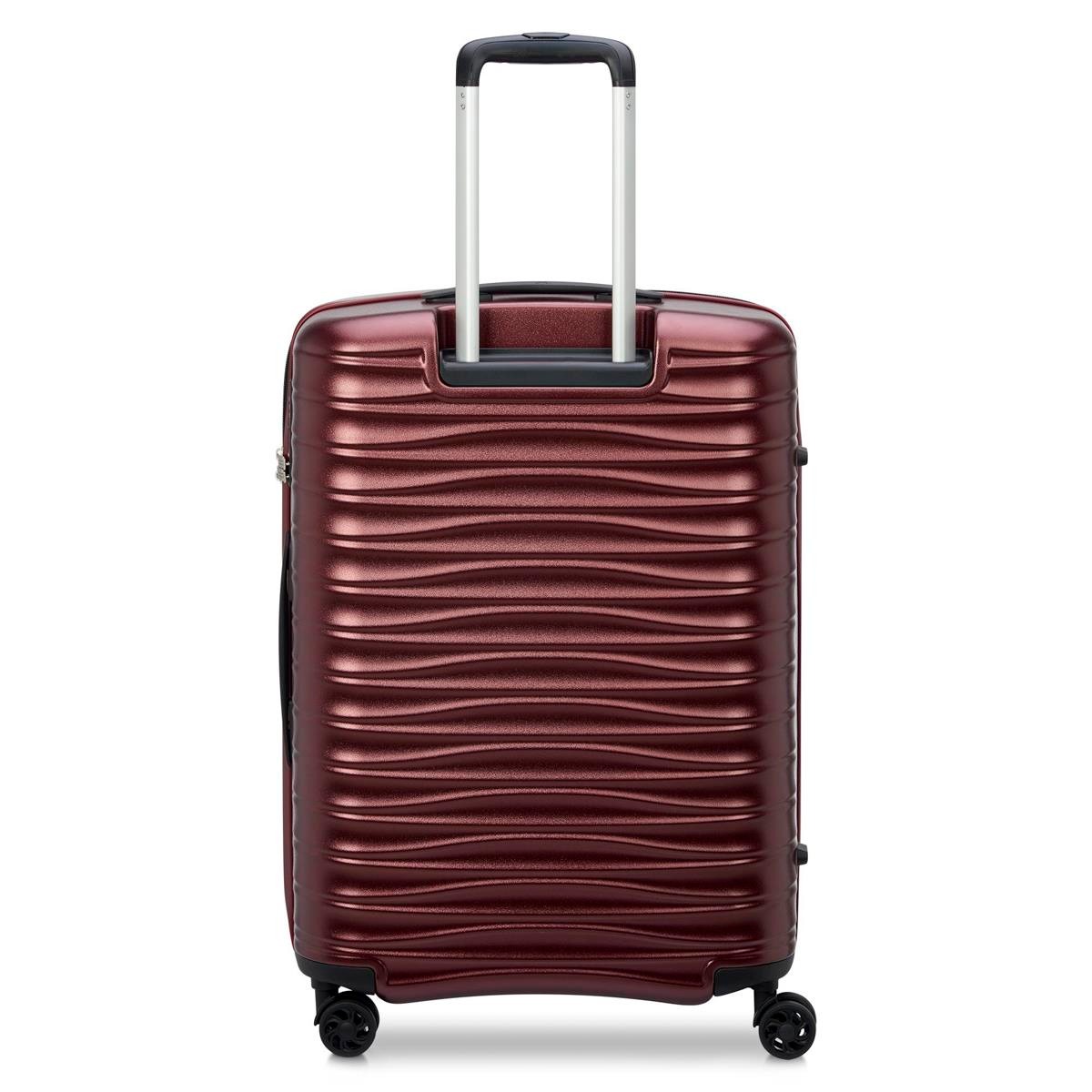 Unisex Valiz 41972389 Roncato Trolley Cabına 55 Cm 4R Wave Rosso Scuro