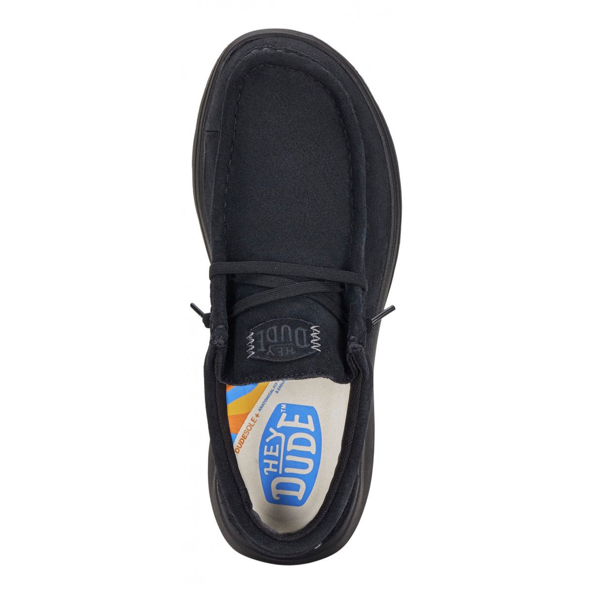 HD.41975-001 Hey Dude Wally Comf Suede Black