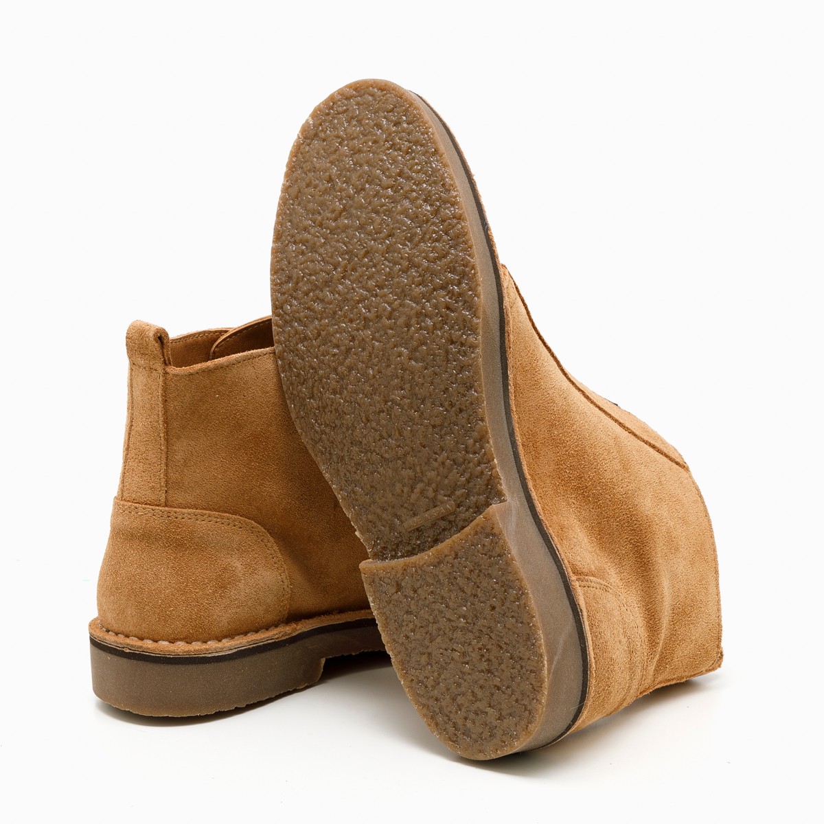 INDIA-SY Toni Pons Ankle boot in Suede in Tobacco (Torrat)