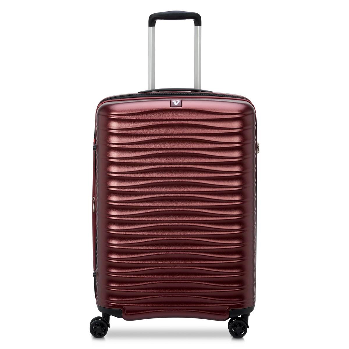 Unisex Valiz 41972189 Roncato Trolley Grande 75 4R Wave Rosso Scuro