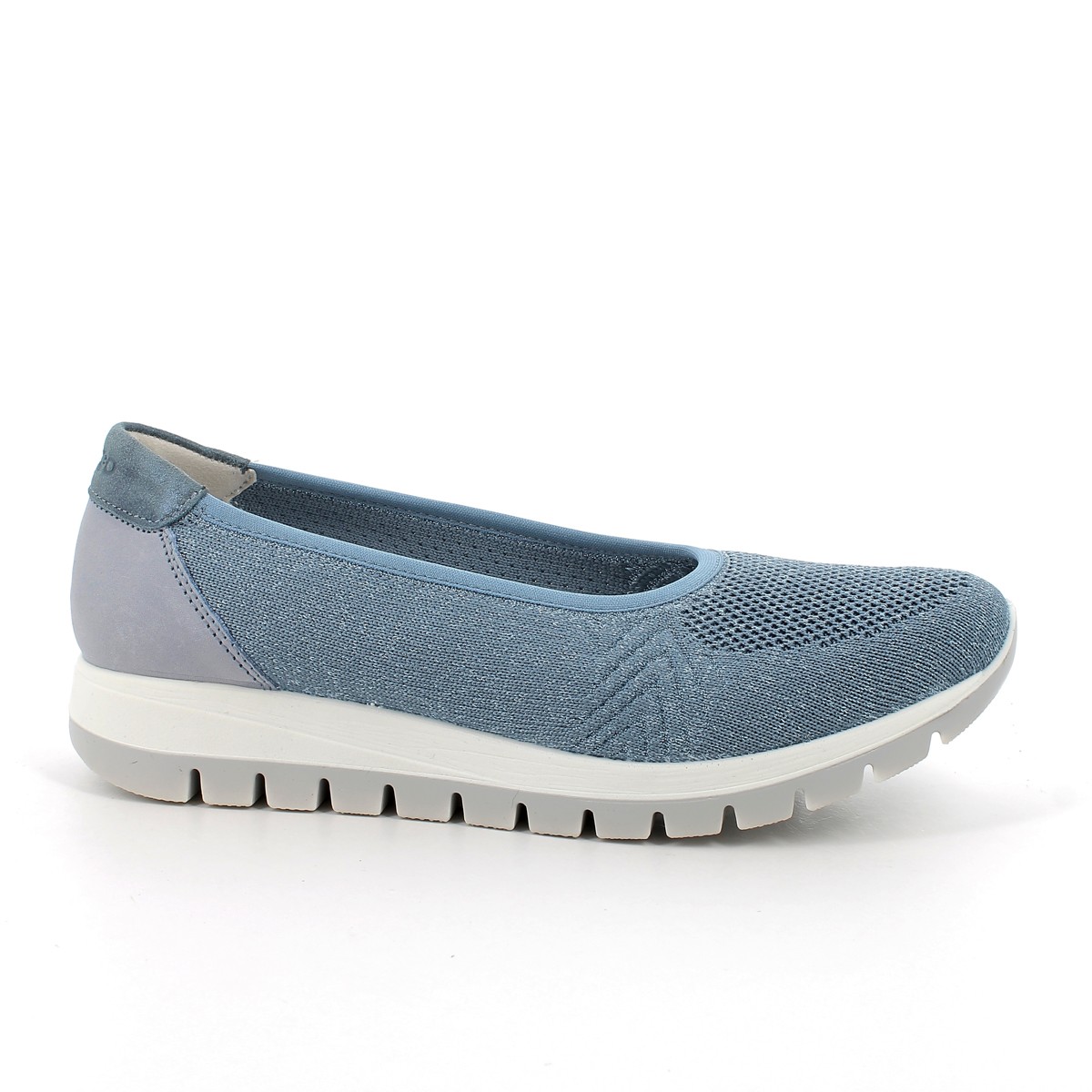 5660422 DEH 56604 IGI&Co T.FLYKNIT6 RECY CIELO-ARGENTO