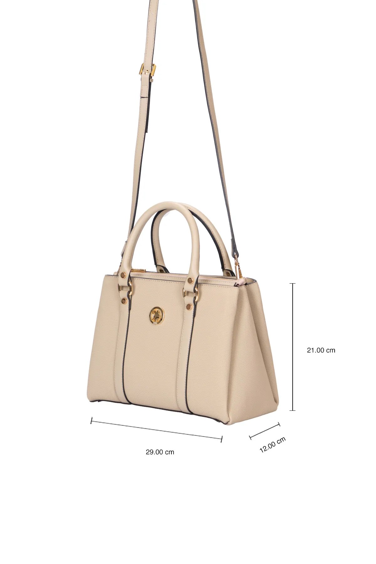 US24718 U.S. POLO ASSN. USPA LADIES BAG GRAVEL