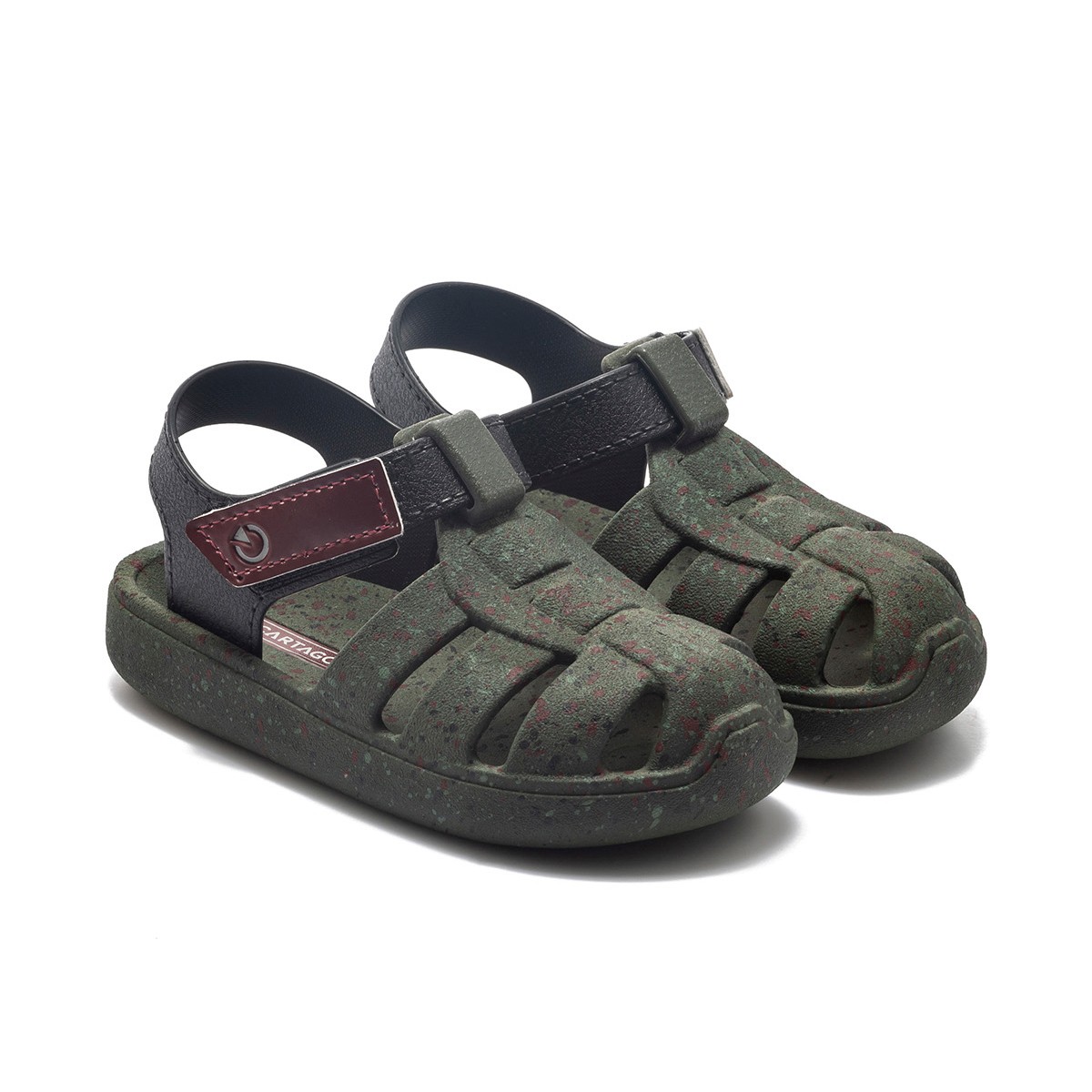 DD0491 Cartago OSLO SAND BABY Green/Burgundy