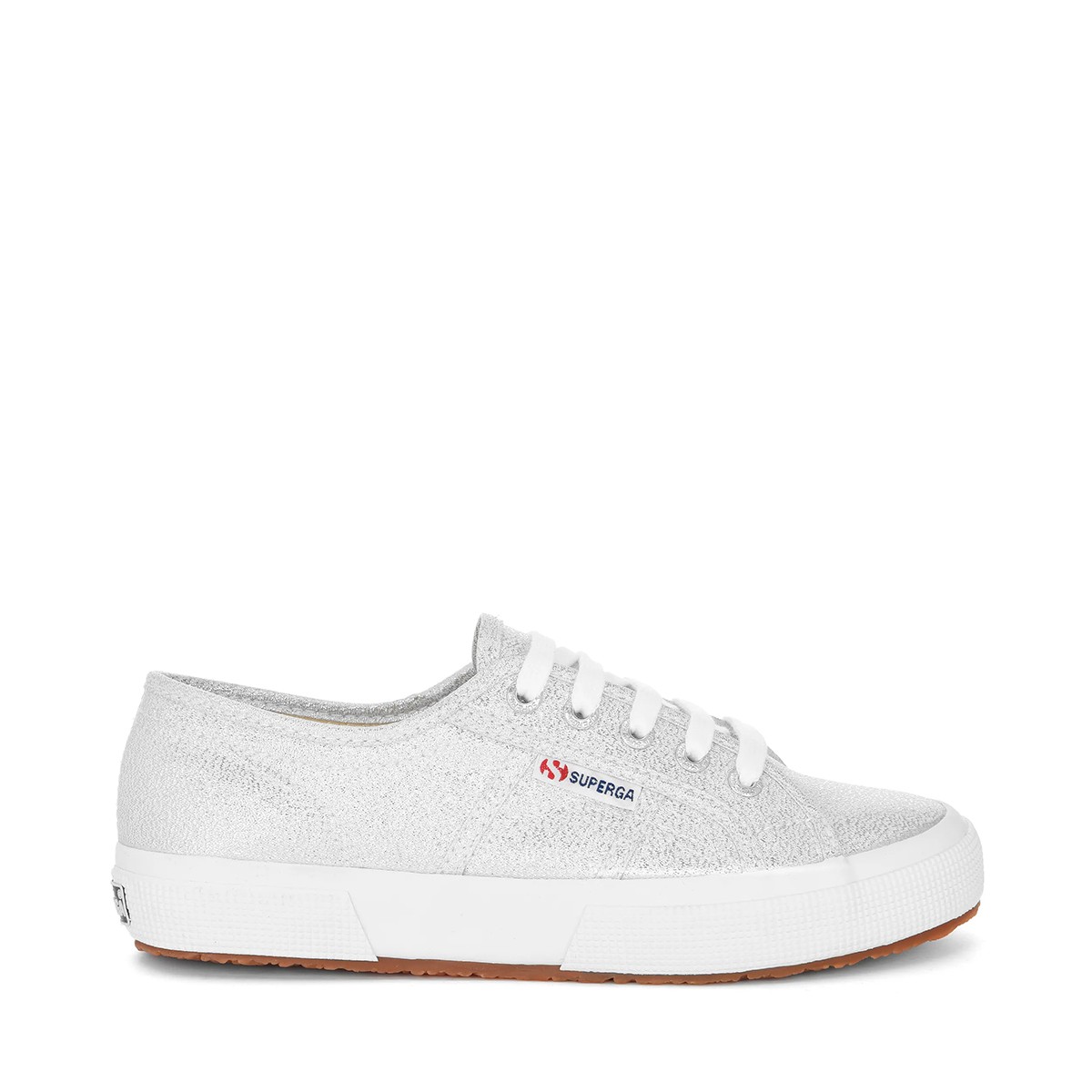 S001820 Superga 2750-LAMEW  X01034  Grey Silver-SP