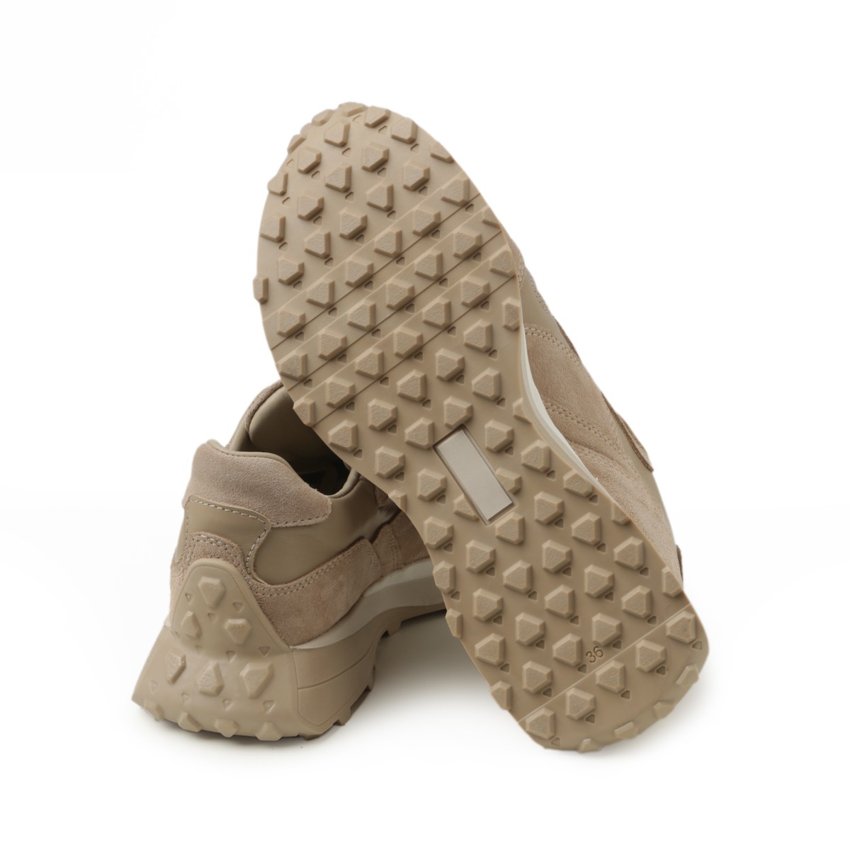 Kadın Sneaker ( Günlük) RD-5241 JOHN MAY SÜET CAPUCCINO/FLOATER DESERT SAND