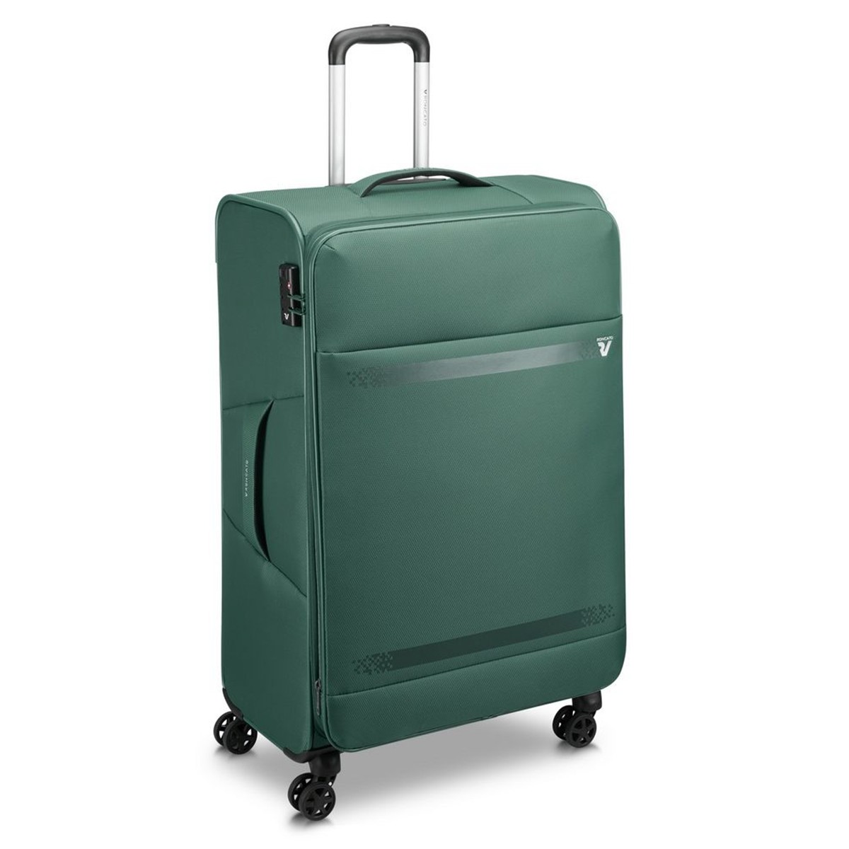 41464157 Roncato Trolley Grande 4R 78 Cm Exp. Jazz 4.0 Verde Mılıtare