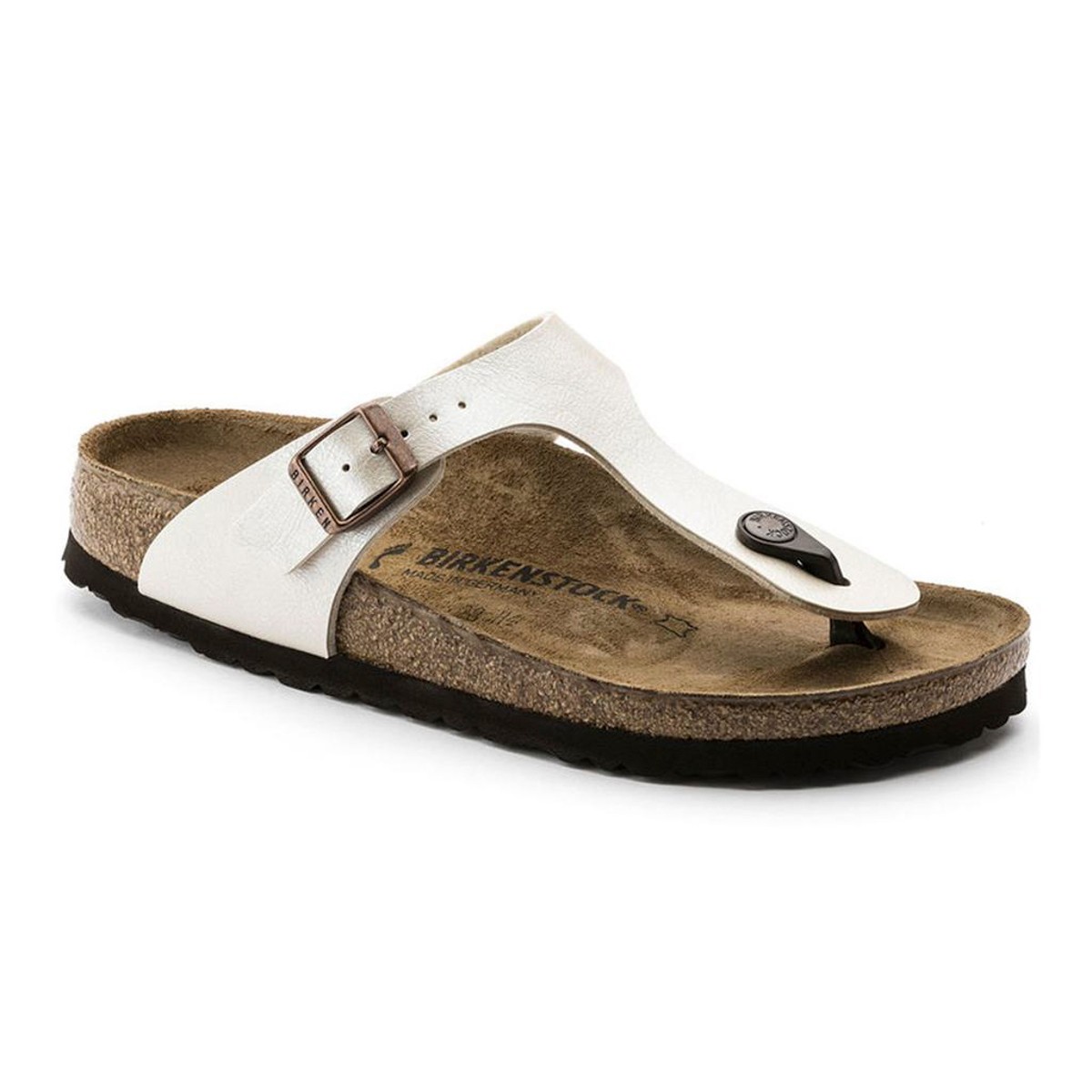 943871 BIRKENSTOCK NOS GIZEH BF GRACEFUL PEARL WHITE