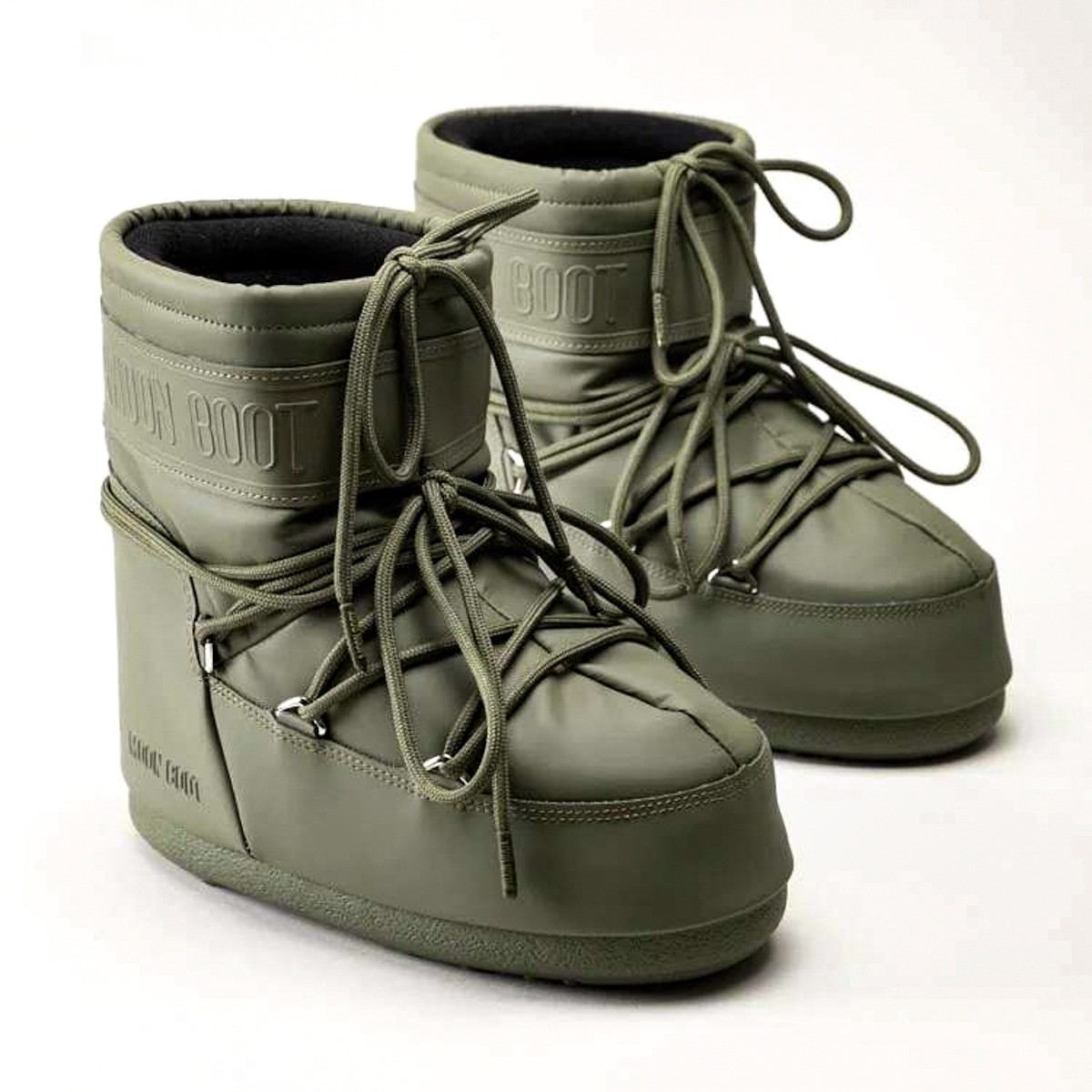 80D1409380-M006 Moon Boot Icon Rubber Khaki