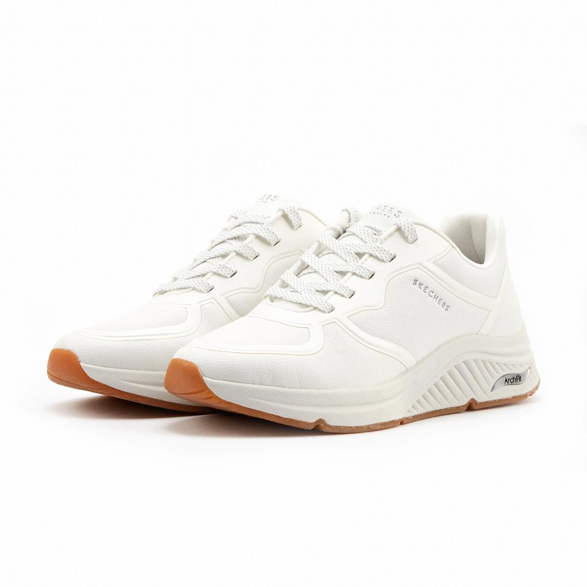 Kadın Sneaker ( Günlük) 155570 WHT Skechers ARCH FİT S-MİLES- MİLE MAKERS WHITE