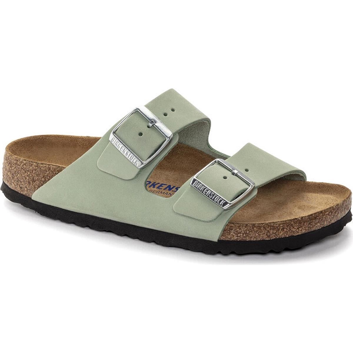 Kadın Terlik 1024213 Birkenstock ARIZONA SFB NU GREEN