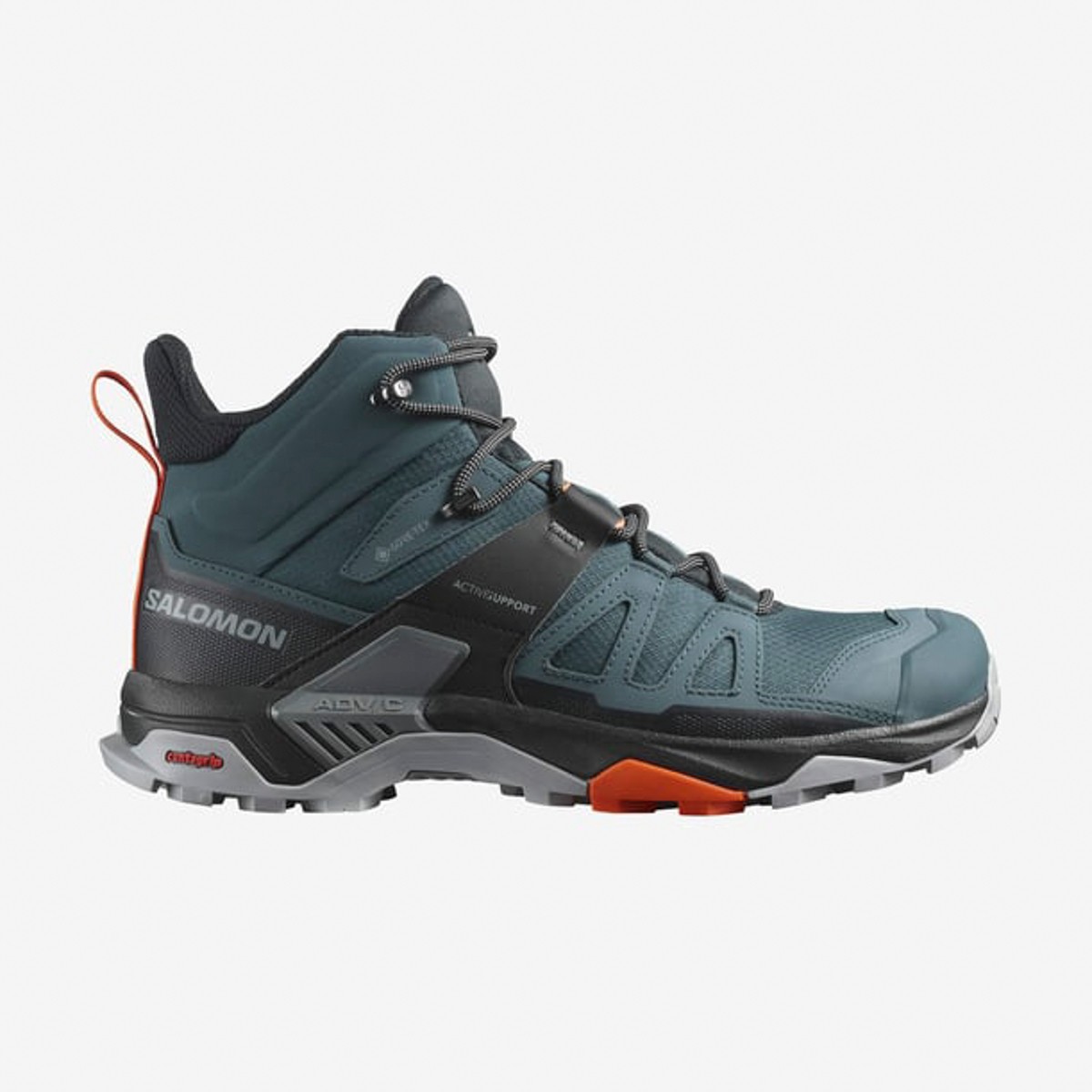 L47352600 SALOMON X ULTRA 4 MID GTX Stargazer/Black/Scarlet Ibis