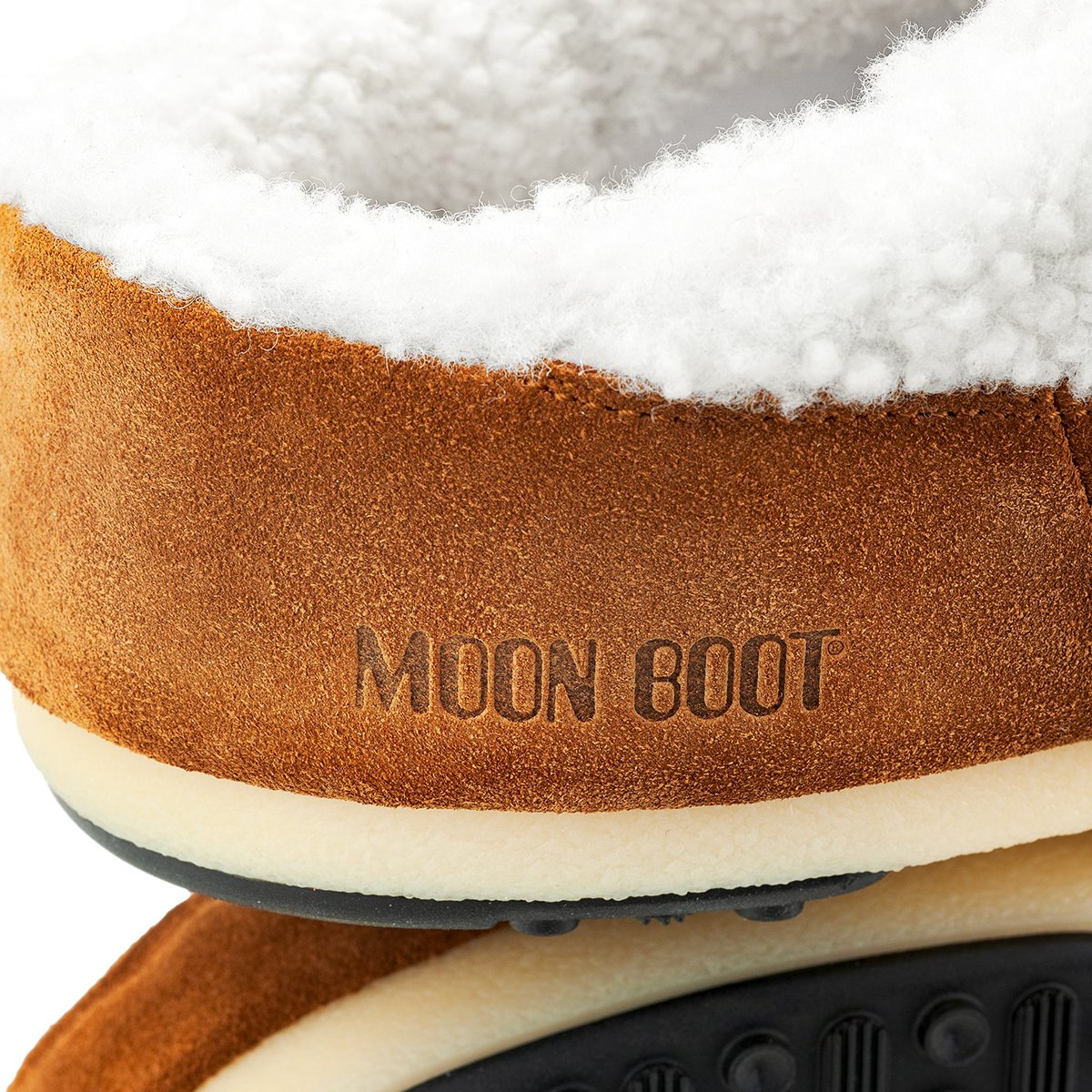 80D1460240-MA03 Moon Boot Mule Shearling Whisky/Off White