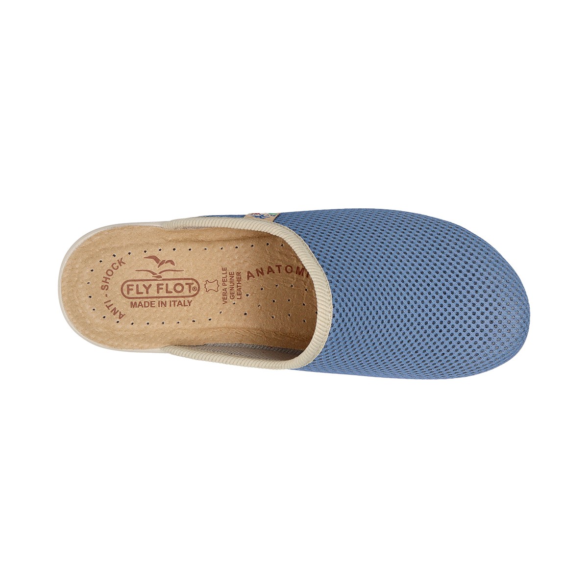 T4 368 FE Fly Flot CLOTH Slipper Light Blue