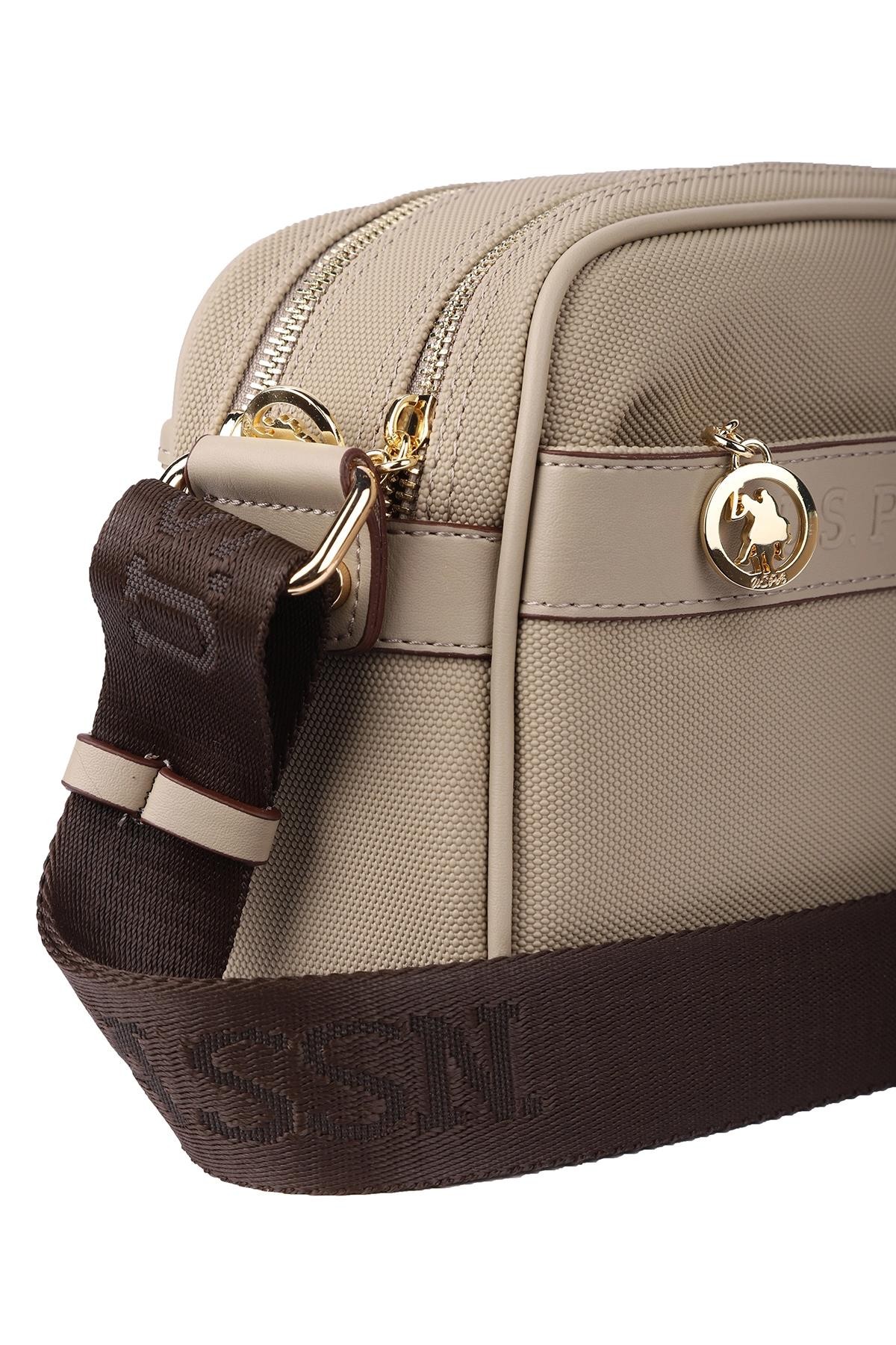 Kadın Omuz Çantası US24742 U.S. POLO ASSN. USPA LADIES BAG 04448 Gravel(Çakıl)