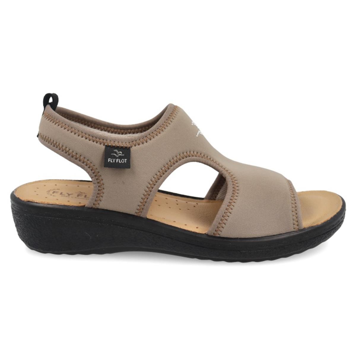 Kadın Sandalet 55 E71 LB  Fly Flot CLOTH WOMAN SANDAL Taupe