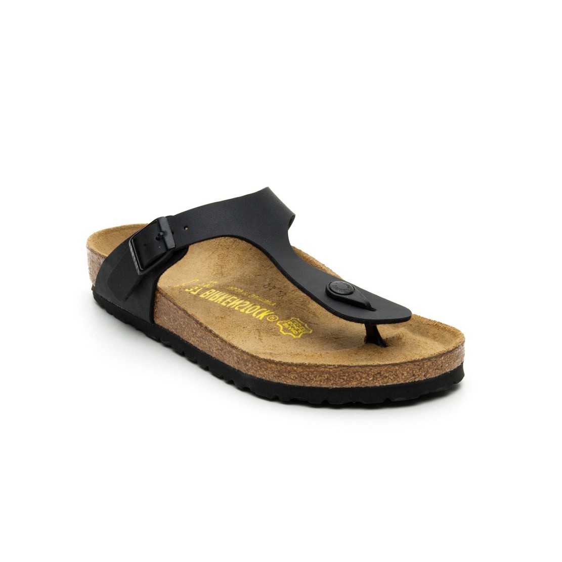 043691 Gizeh Birkenstock NOS Schwarz Birko-Flor