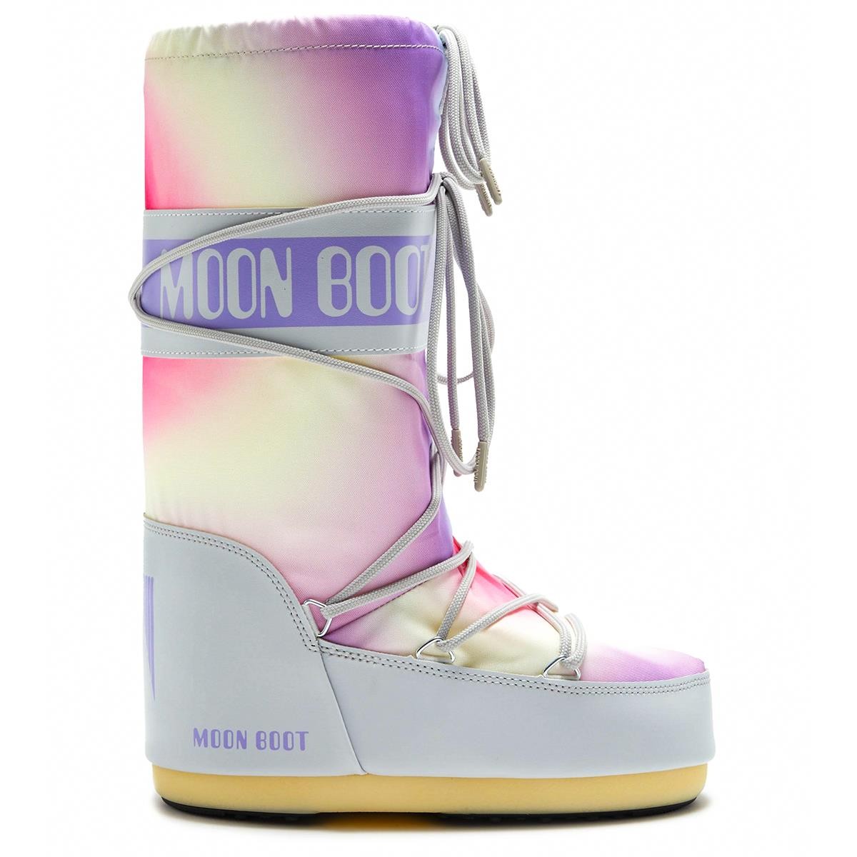 Kadın Bot (Kar) 14028400-002 Moon Boot Icon Tıe Dye Glacier Grey