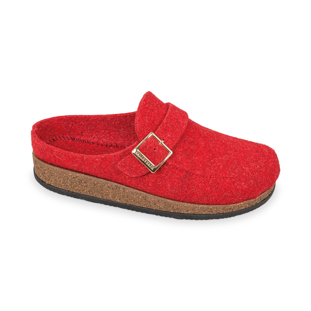 55141 Valleverde Calz.Donna Pantofola Rosso - ROSSO