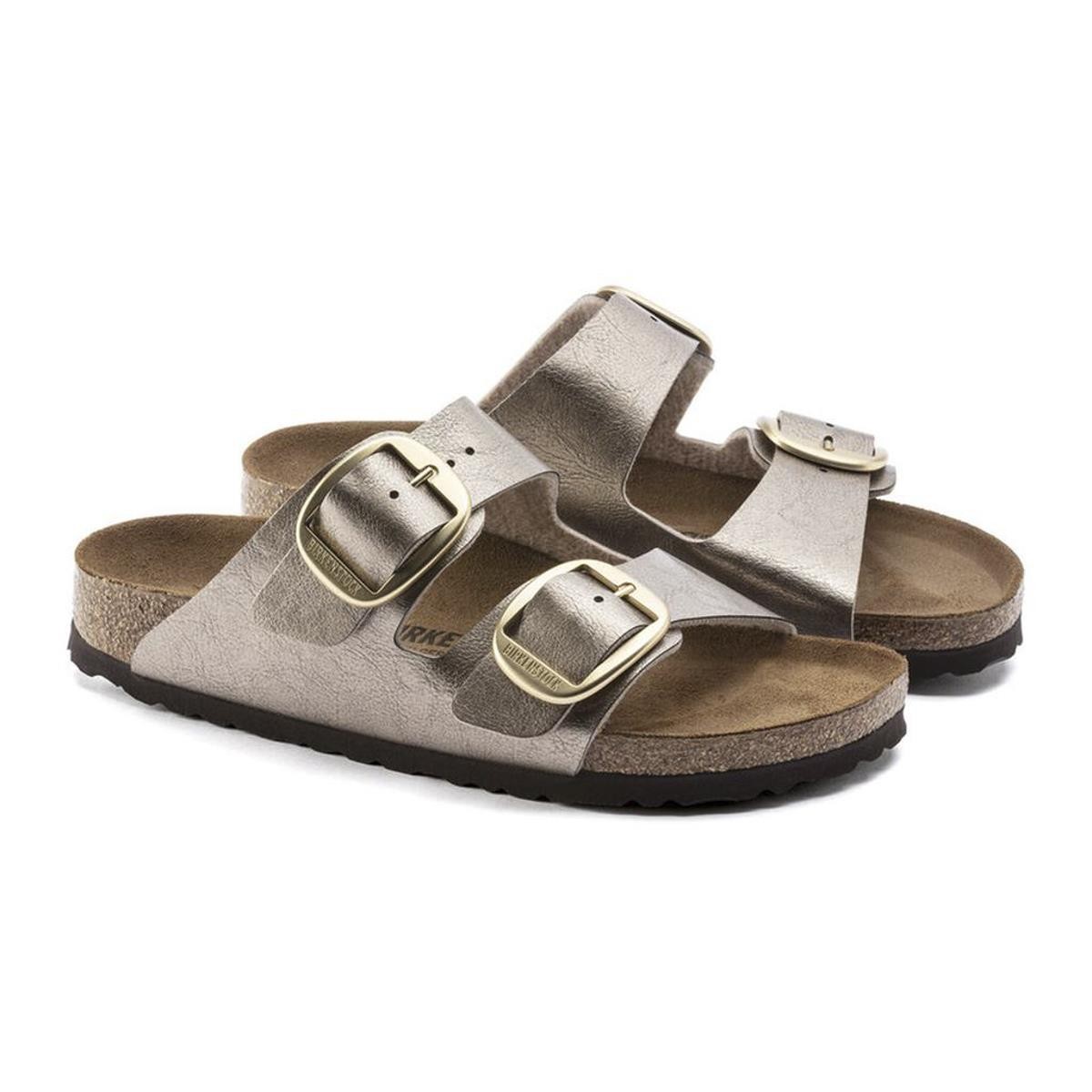 Kadın Terlik 1020882 Birkenstock ARIZONA BIG BUCKLE BF GRACEFUL TAUPE